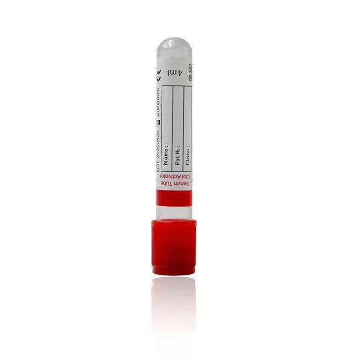 Vacuum Blood Collection Tubes- Red Top