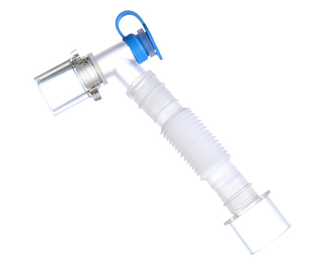 catheter mount double swivel elbow 15f/22m