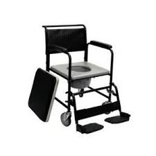 Commode Chair with Padded Seat
