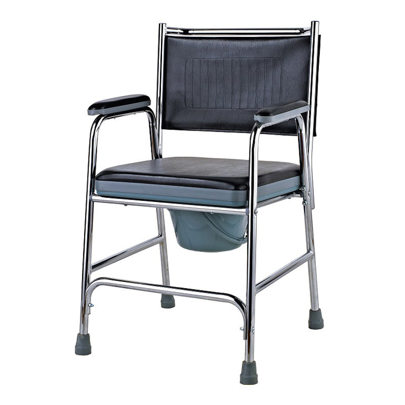 Commode chair without castors