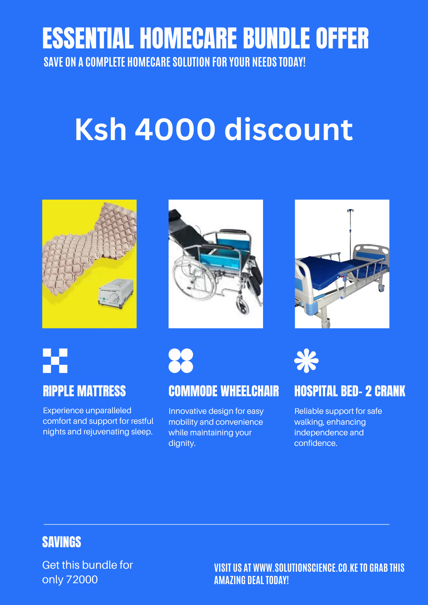 Complete Home Comfort & Mobility Bundle - Save 4000