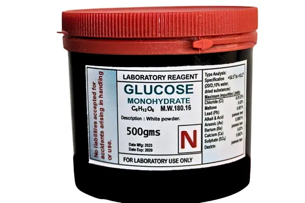 GLUCOSE MONOHYDRATE (LP) 500G (Lab use)