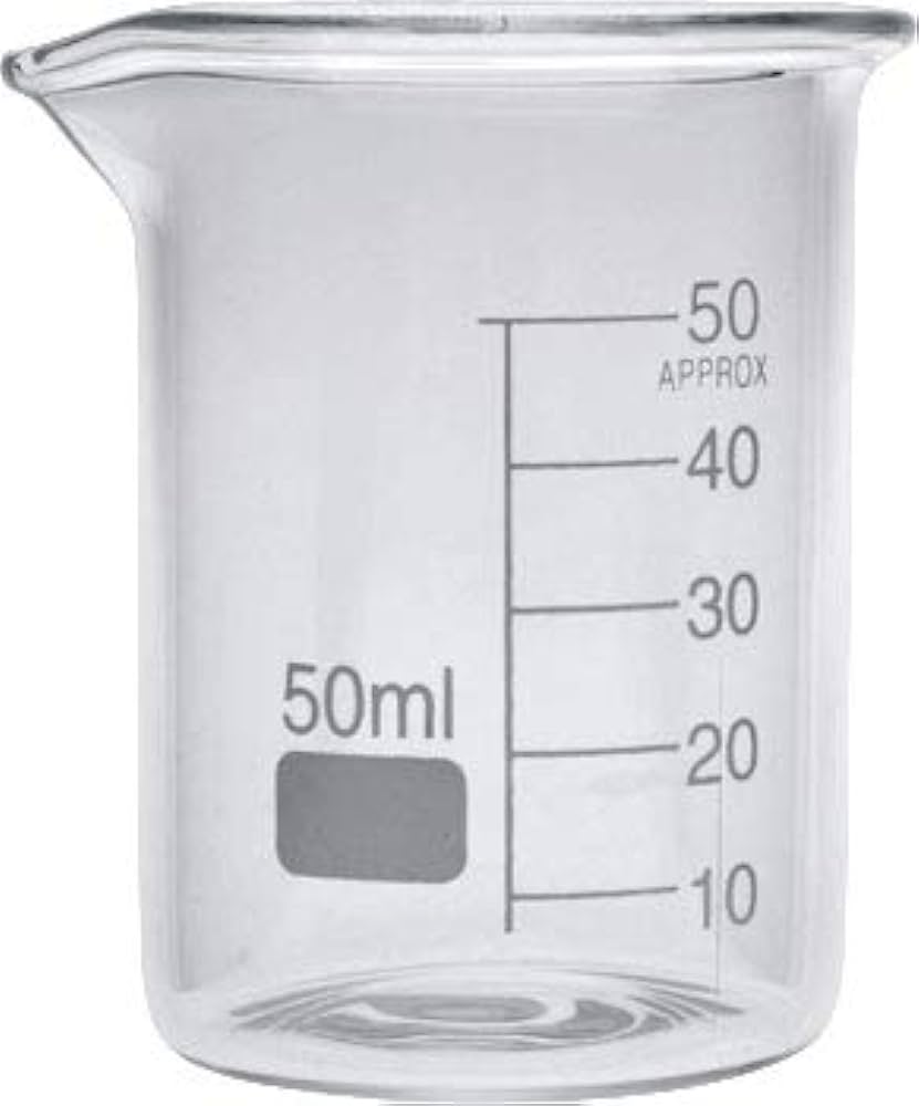 Glass beaker 50ml