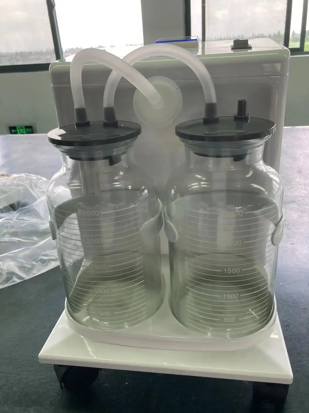 medical Suction Machine double (2 bottle )