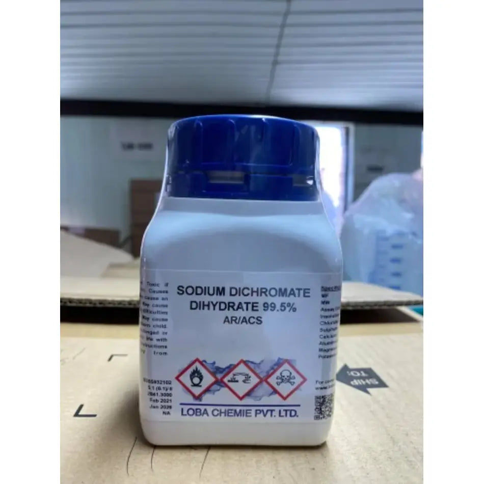 SODIUM DICHROMATE DIHYDRATE 500G | Professional Laboratory Equipment | Scientific Supplies