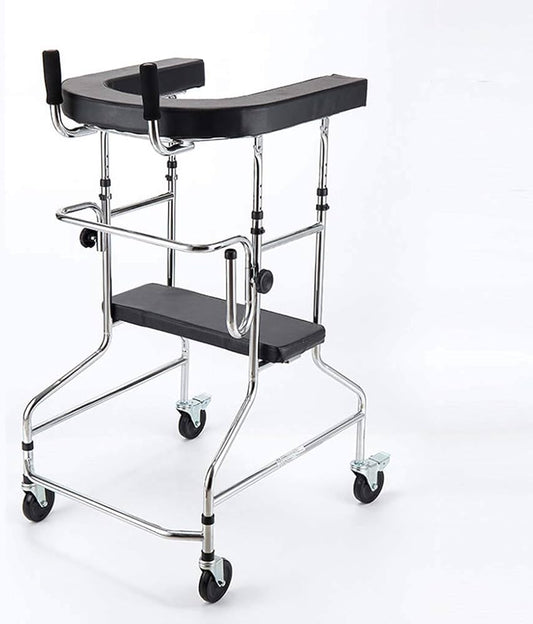 Walking frame with seat