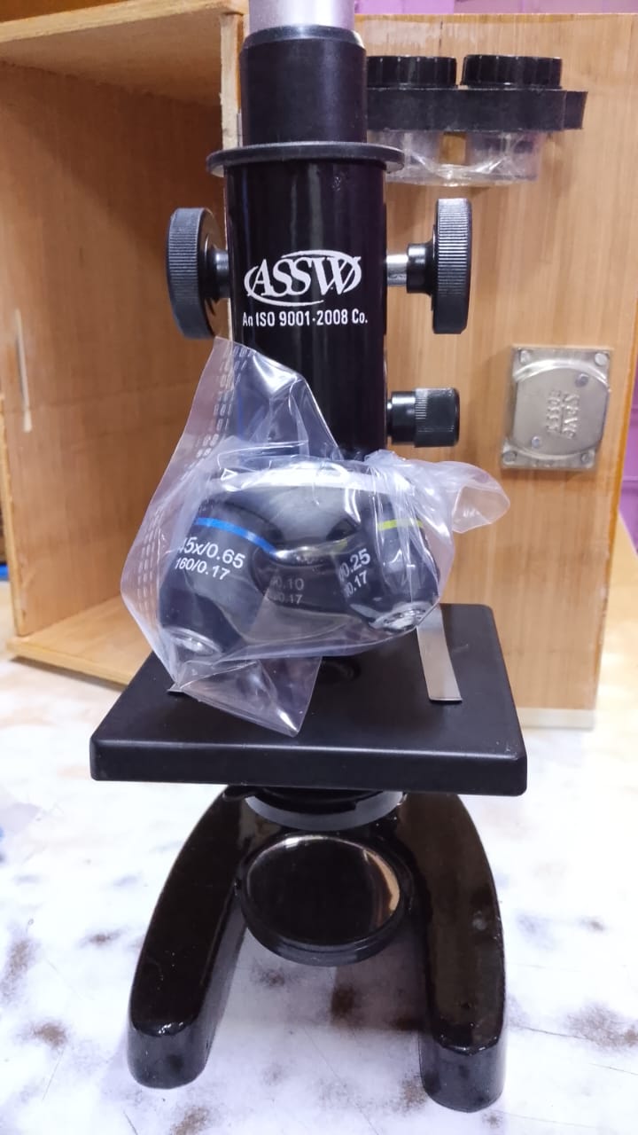 Student Microscope with Wooden Case – Ideal for Kenyan Schools