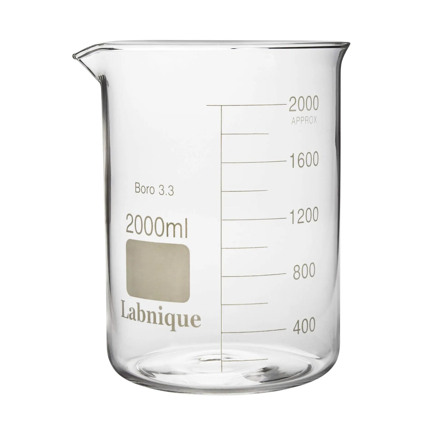 Beaker 2000ML (2LTS) GLASS
