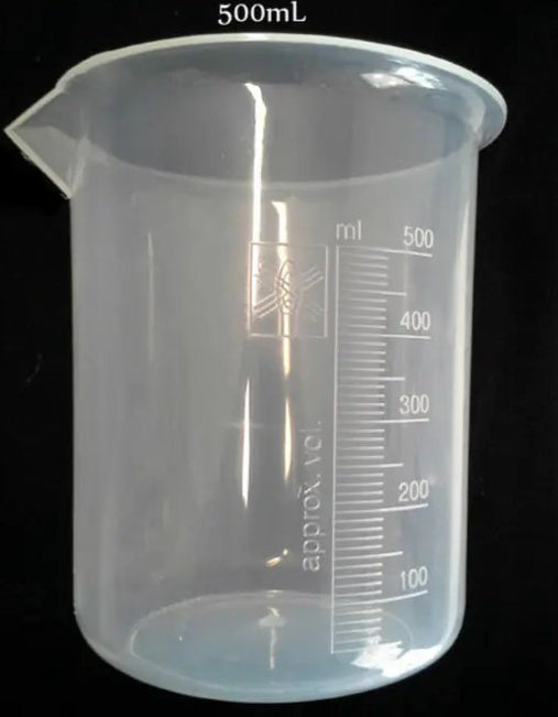 BEAKER 500ML (PLASTIC)