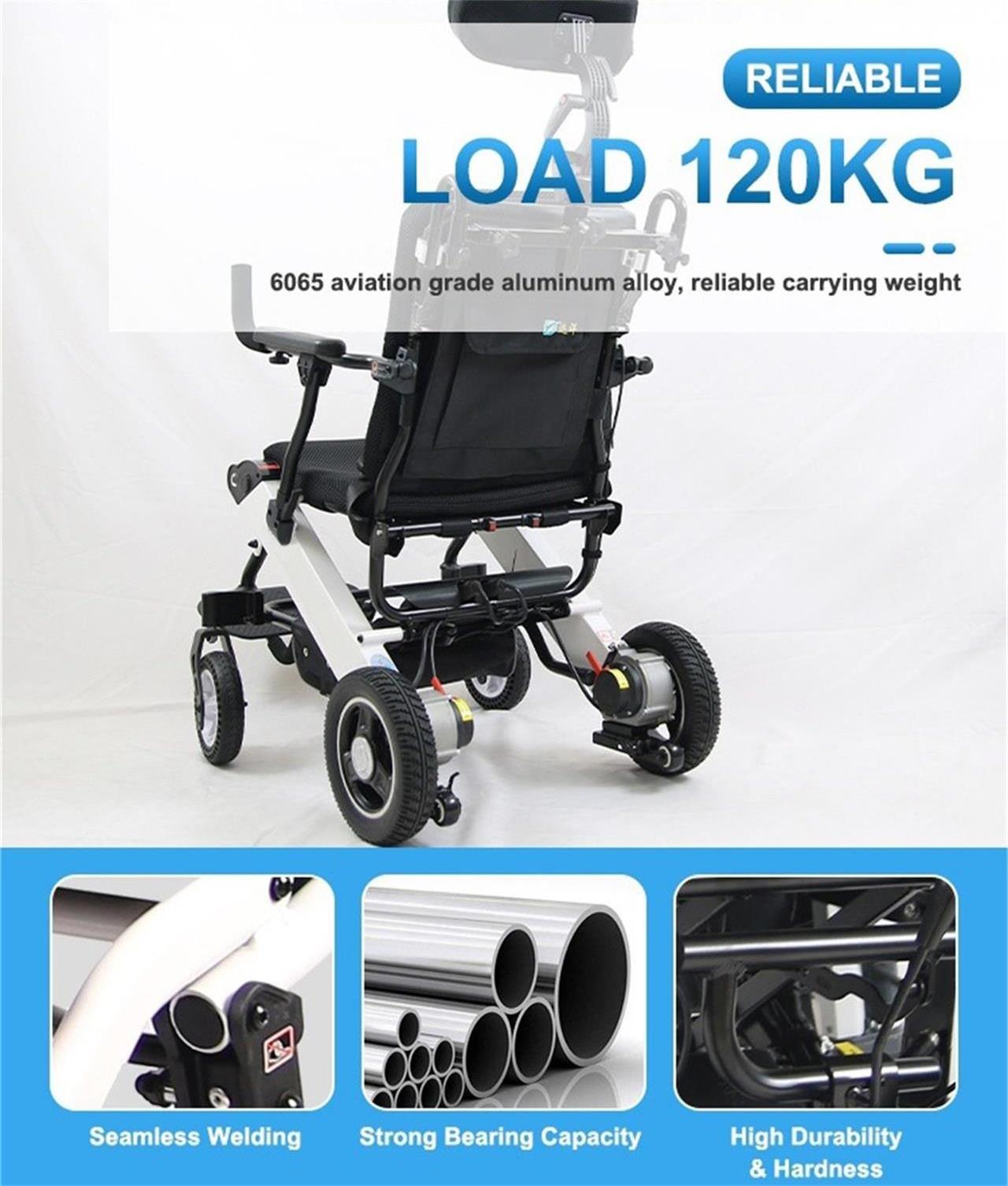 Electric wheelchair | Foldable | Premium