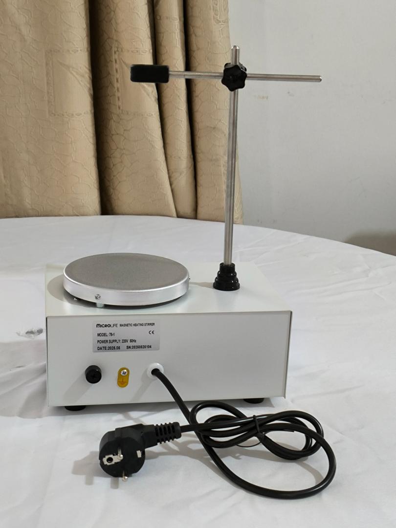 78-1 Magnetic Stirrer with Hotplate - 1000ml Capacity, Adjustable Speed & Heat