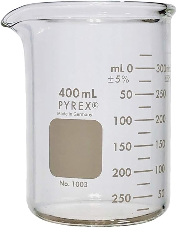 Science Pyrex Beaker 400ML (Pyrex) – Solution Science
