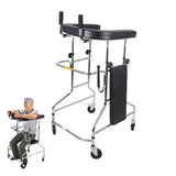 Walking frame with seat