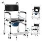 Commode Chair with Padded Seat