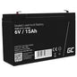 ACID ACCUMULATOR - 6V 15AH | Professional Laboratory Equipment | Scientific Supplies