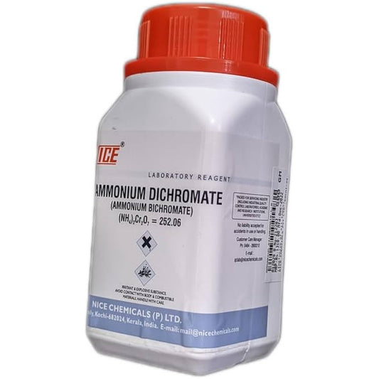 AMMONIUM DICHROMATE 500G LOBA | Professional Laboratory Equipment | Scientific Supplies