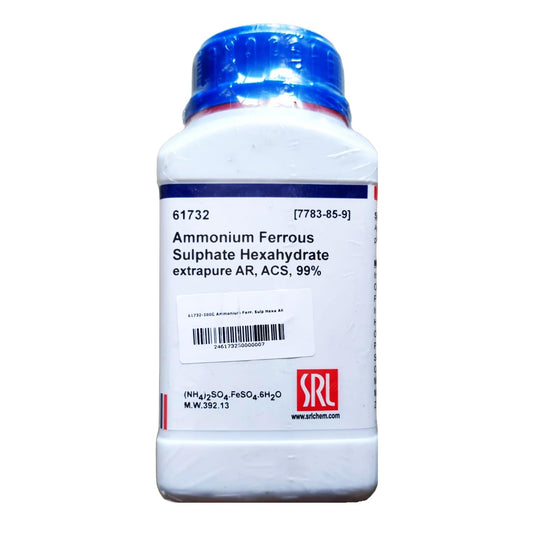 AMMONIUM FERROUS SULPHATE HEXAHYDRATE 500G | Professional Laboratory Equipment | Scientific Supplies