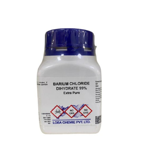 BARIUM CHLORIDE DIHYDRATE CRYST. PURE 500G(THOMAS BAKER) | Professional Laboratory Equipment | Scientific Supplies