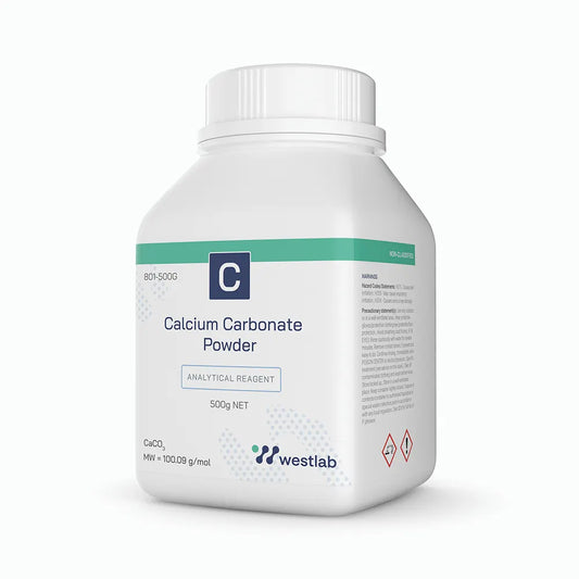 CALCIUM CARBONATE POWDER 500G (UNIV.) | Professional Laboratory Equipment | Scientific Supplies