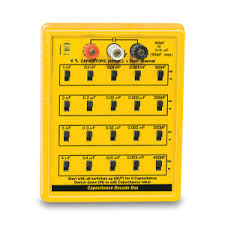 CAPACITANCE BOX 0 - 100uF | Professional Laboratory Equipment | Scientific Supplies