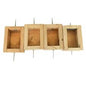 CELL HOLDER 4 CELL (WOODEN) | Professional Laboratory Equipment | Scientific Supplies