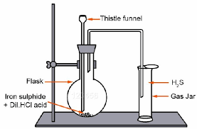 CHART PREPERATION OF HYDROGEN SULPHIDE GAS 75X100CM | Professional Laboratory Equipment | Scientific Supplies