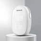 Fingertip pulse oximeter.