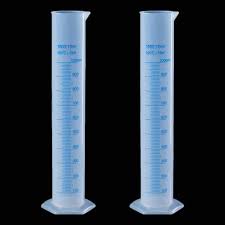GRADUATED CYLINDER WITH SPOUT PLASTIC 1000ML | Professional Laboratory Equipment | Scientific Supplies
