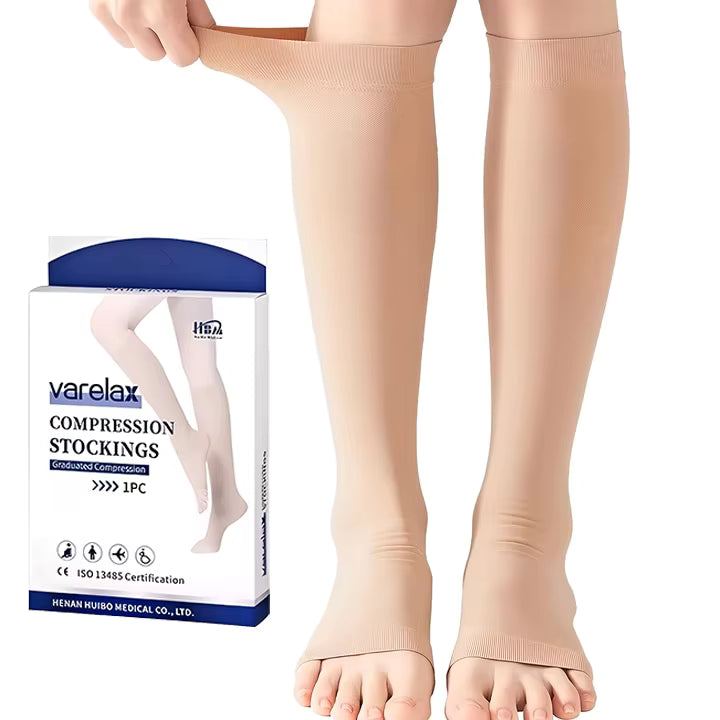 Compression Stockings -  Knee High Graduated Pressure Support - In Stock Nairobi