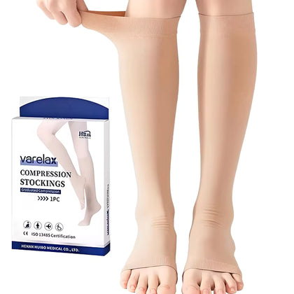 Compression Stockings -  Knee High Graduated Pressure Support - In Stock Nairobi