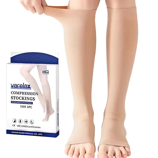 Compression Stockings -  Knee High Graduated Pressure Support - In Stock Nairobi