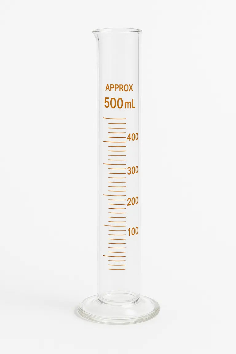 MEASURING CYLINDER 500ML (GLASS)