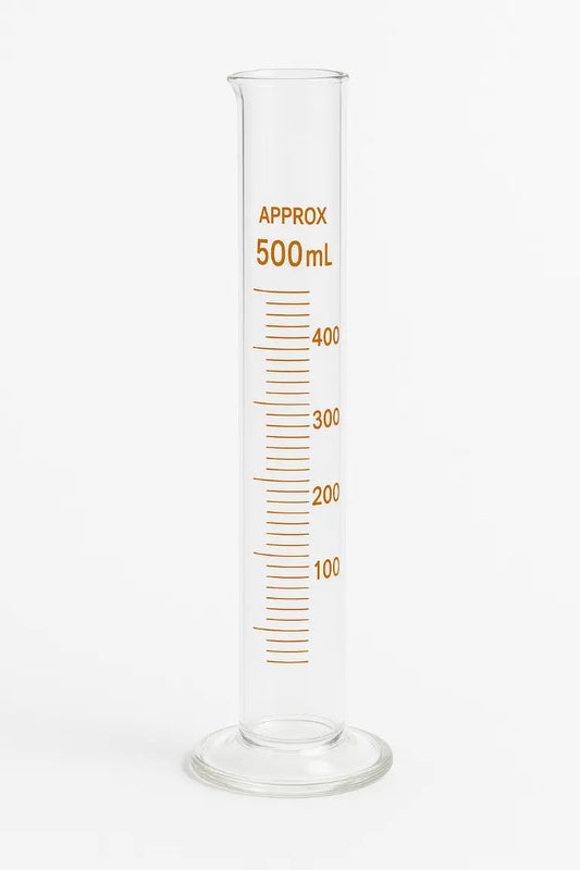 MEASURING CYLINDER 500ML (GLASS)