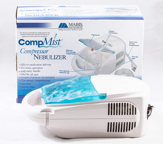Portable compressor nebulizer