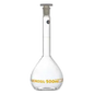 VOLUMETRIC FLASK 500MLS, BOROSIL