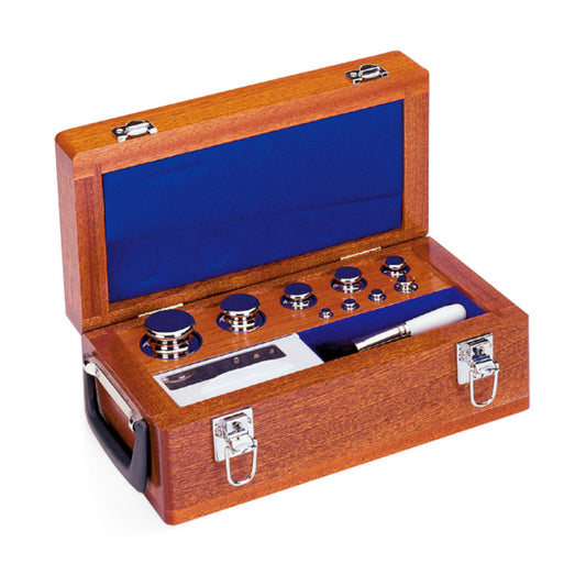 WEIGHT BOX (WOODEN) 1-500G | Professional Laboratory Equipment | Scientific Supplies