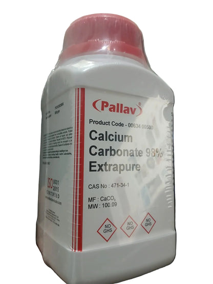 CALCIUM CARBONATE POWDER 500G (UNIV.) | Professional Laboratory Equipment | Scientific Supplies
