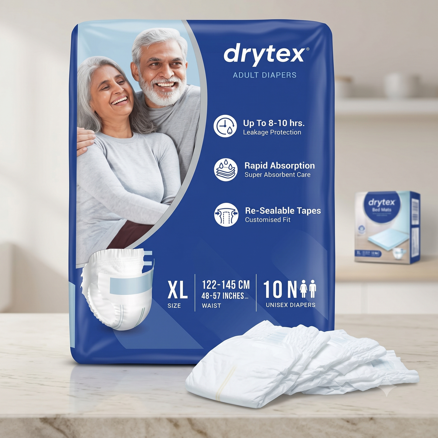 🛍️ Drytex Adult Diapers – Reliable Comfort: Protection in Kenya (L)