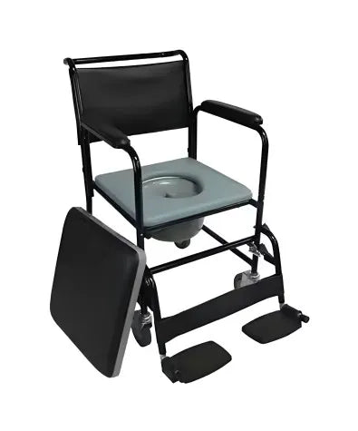 Commode Chair with Padded Seat