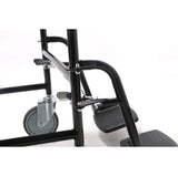 Commode Chair with Padded Seat (wheels)