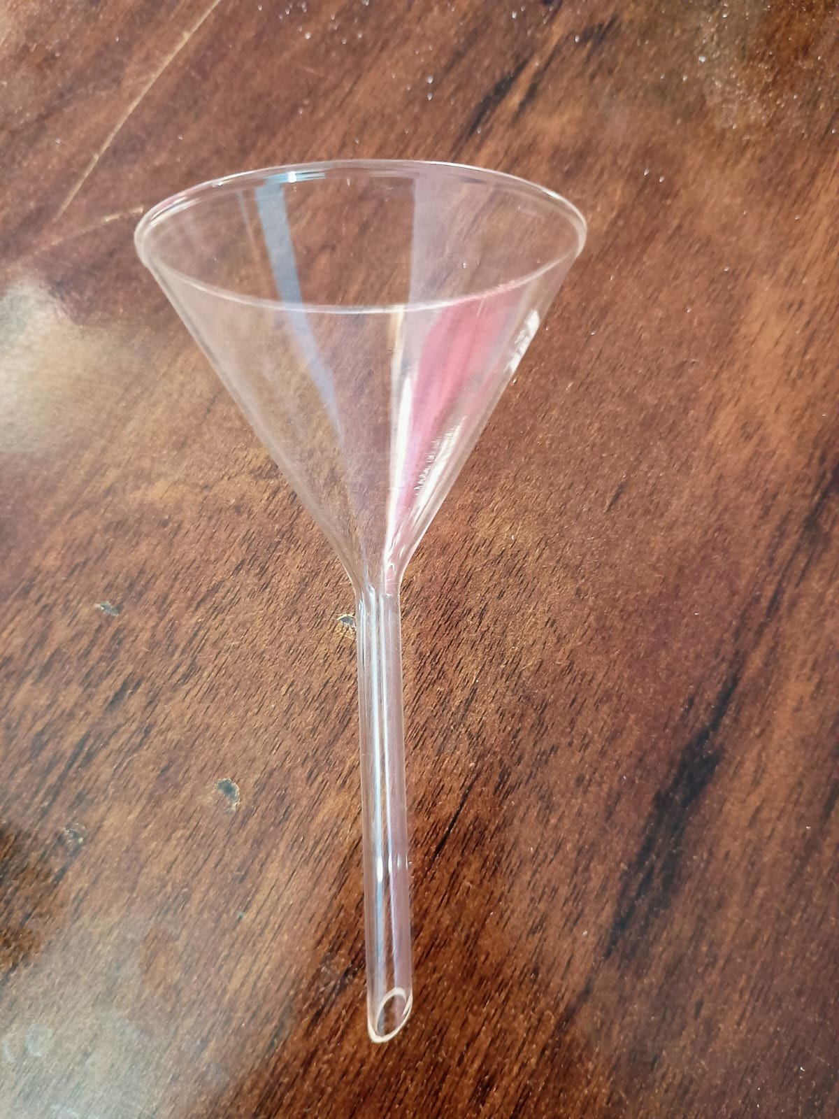 filter funnel 75 MM glass