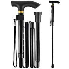Foldable walking stick