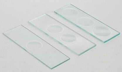 Microscope - MICROSCOPE SLIDES WITH CONCAVE DEPRESSION | Professional Laboratory Equipment | Scientific Supplies