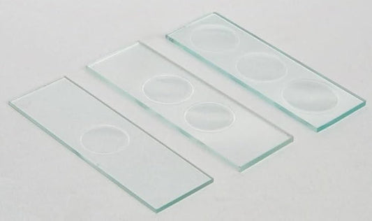 Microscope - MICROSCOPE SLIDES WITH CONCAVE DEPRESSION | Professional Laboratory Equipment | Scientific Supplies