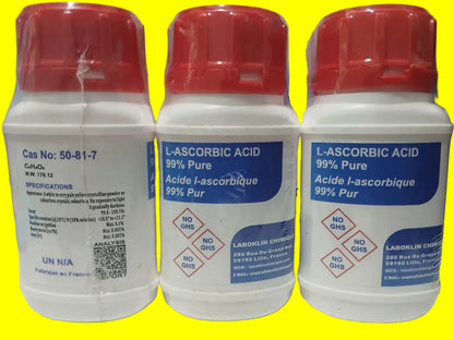 ASCORBIC ACID 100G L/P | Professional Laboratory Equipment | Scientific Supplies