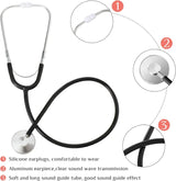 Student stethoscope double head