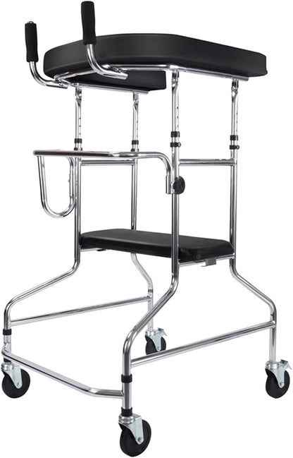 Walking frame with seat
