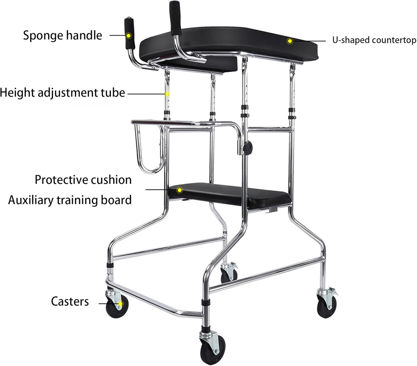 Walking frame with seat