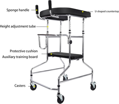 Walking frame with seat
