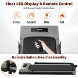 Foldable Walking Pad – Quiet, Compact &amp; Easy-to-Move Treadmill for Home or Office Workouts